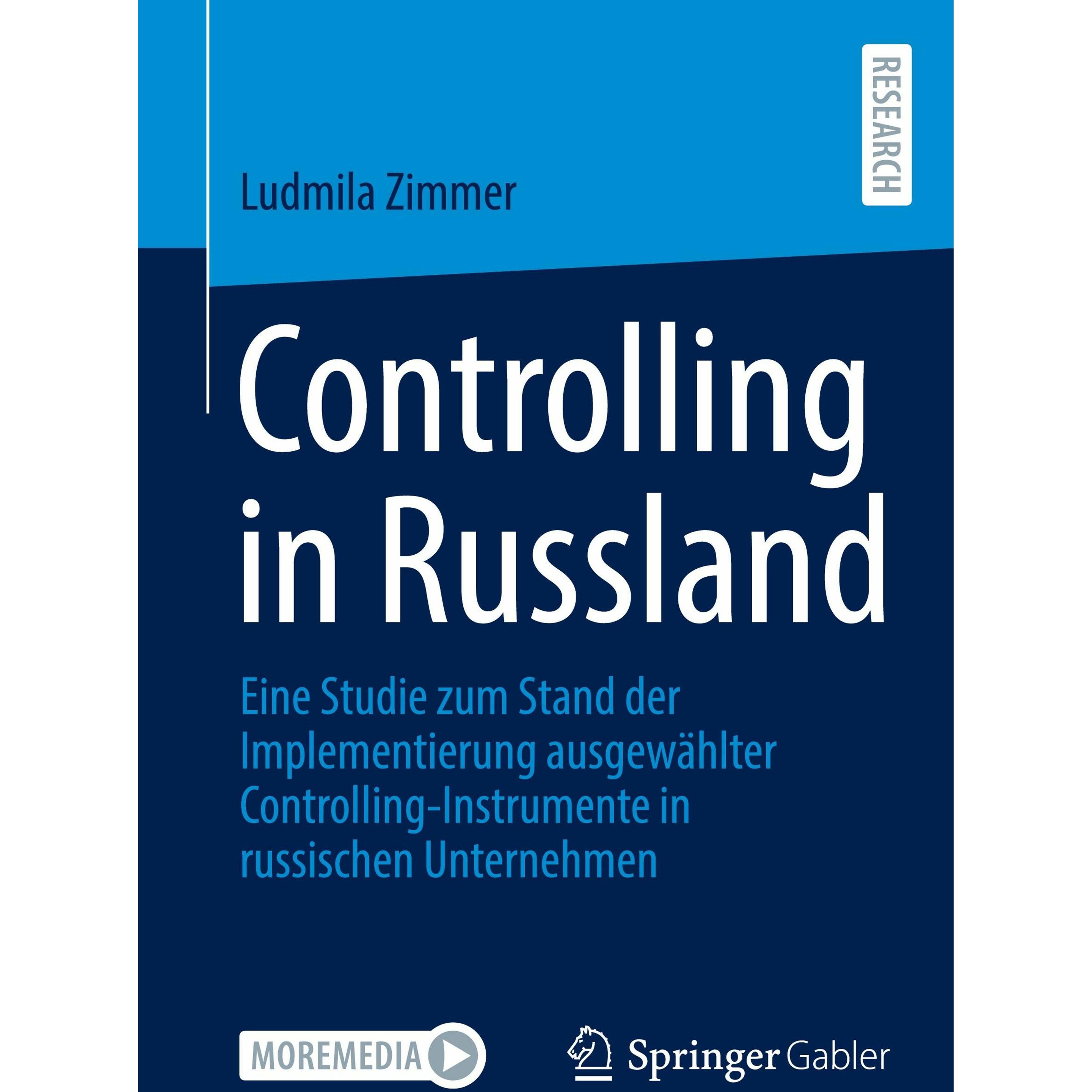 Controlling in Russland, Fachbücher von Ludmila Zimmer