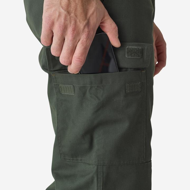 Image du produit Solognac Pantalon 100 Cargo vert chaud (XL)