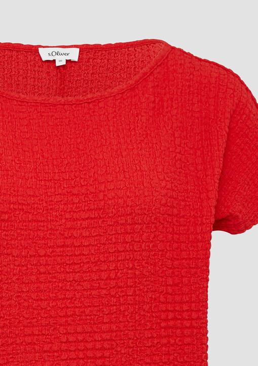 Produktbild S.Oliver T-Shirt Relaxed-Fit-Shirt in Struktur-Optik (40)