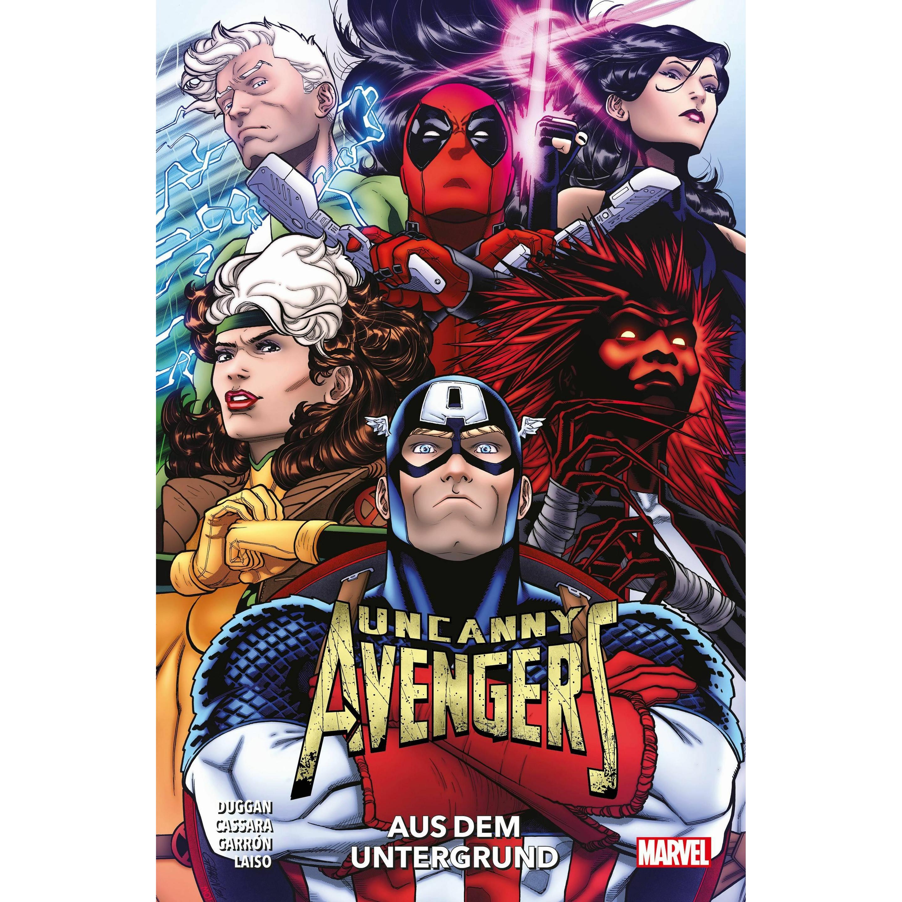 Uncanny Avengers: Aus dem Untergrund, Belletristik von Gerry Duggan, Emilio Laiso, Joshua Cassara, Javier Garrón