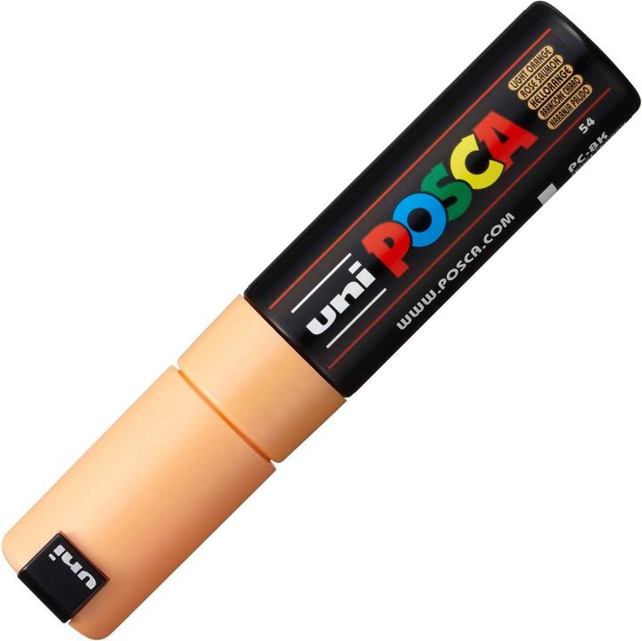 Actual product image Posca Bold Marker PC-8K (salmon-coloured, 8 mm, 1 x)