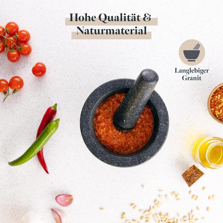 Actual product image Gourmeo Mortar with pestle