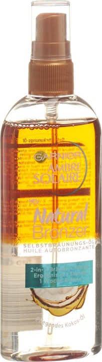 Produktbild Garnier Ambre Solaire Natural Bronzer 2-in-1 (Selbstbräunungsöl, 150 ml)