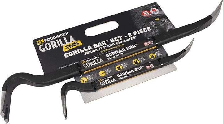 Actual product image Roughneck Gorilla Bar crowbar set, 2 pcs., 14" and 24"