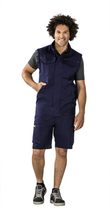Actual product image Planam Stretchline waistcoat navy size XS (XS)
