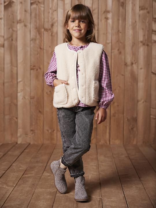 Actual product image Vertbaudet Mädchen Weste aus Teddyfleece (92)