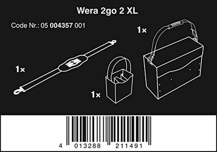 Produktbild Wera 2go 2 XL (1 Teil)