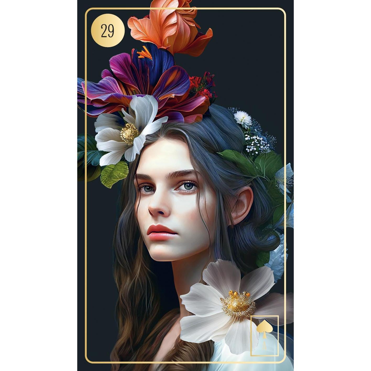 Thumbnail - Lenormand-Kartenset: Floralis, Ratgeber von CRISANDRA