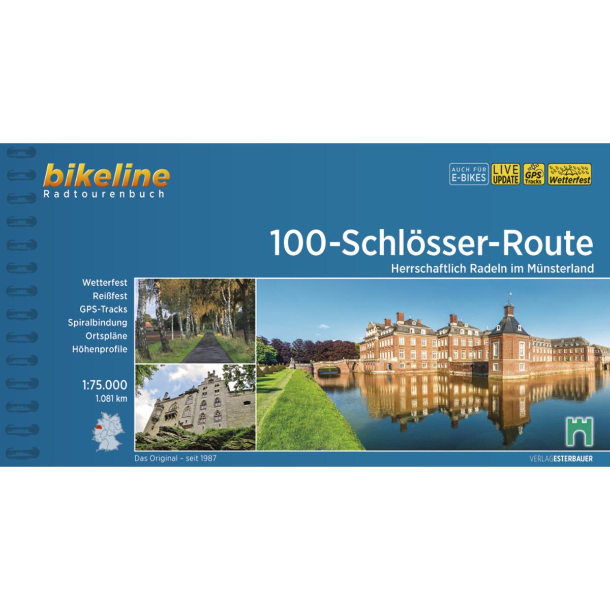 100 Schlösser Route, Ratgeber von Esterbauer Verlag