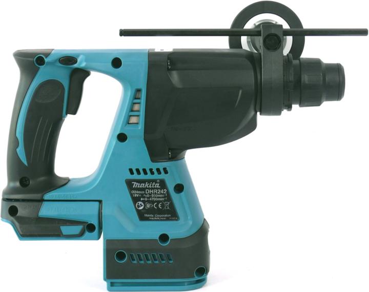 Actual product image Makita DHR 242 RT1J Battery hammer drill 18V 2,0J SDS-plus Brushless + 1x battery 5,0Ah + charger + Makpac