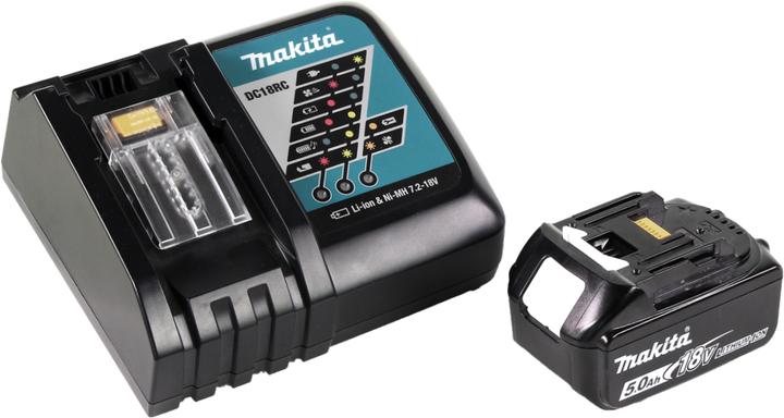 Actual product image Makita DHR 242 RT1J Battery hammer drill 18V 2,0J SDS-plus Brushless + 1x battery 5,0Ah + charger + Makpac