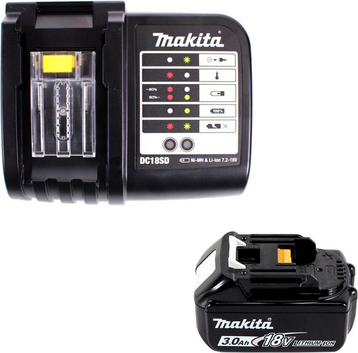 Produktbild Makita DTD 156 SF1J Akku Schlagschrauber 18V 155Nm + 1x Akku 3,0Ah + Ladegerät + Makpac (Akkubetrieb)