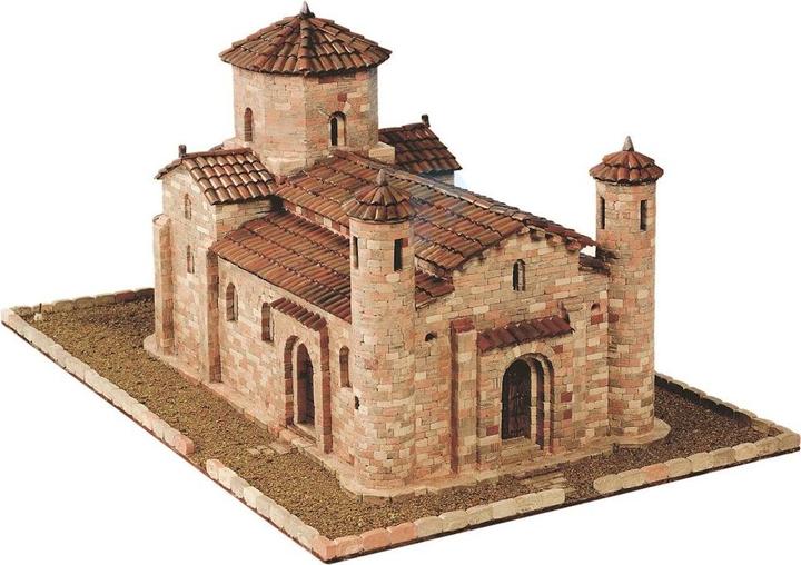 Produktbild Block Cuit. 3D Keramik-Modelbausatz -Kirche San Martín de Frómista (33 x 25 x 52 cm)