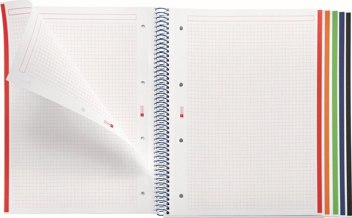 Actual product image Miquelrius Notizbuch 5 A4 120 SQU.90G EMOTIONS NAVY blau (A4, Dotted)