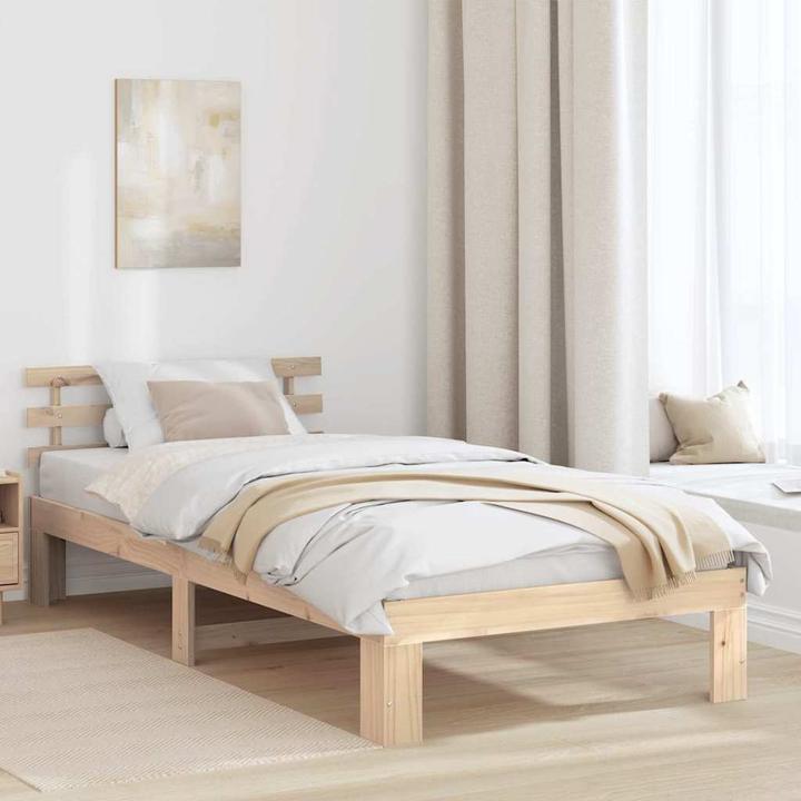 Actual product image vidaXL Bedstead (75 x 190 cm)