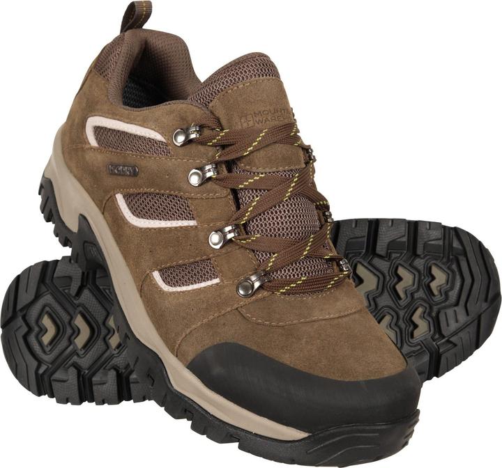 Image du produit Mountain Warehouse Chaussures de marche imperméables en daim Voyage pour hommes (41)