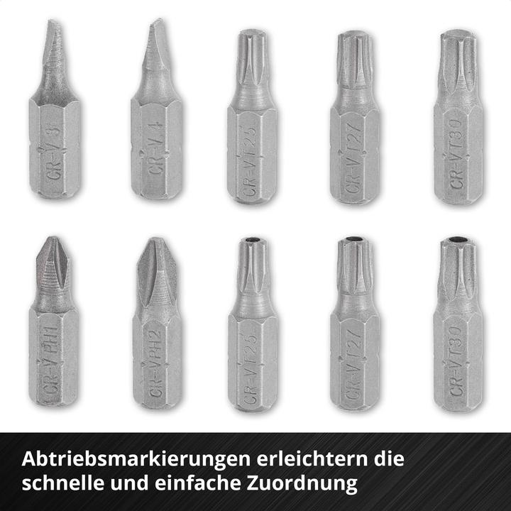 Actual product image Einhell Bit-Set, 118495, 32-teilig