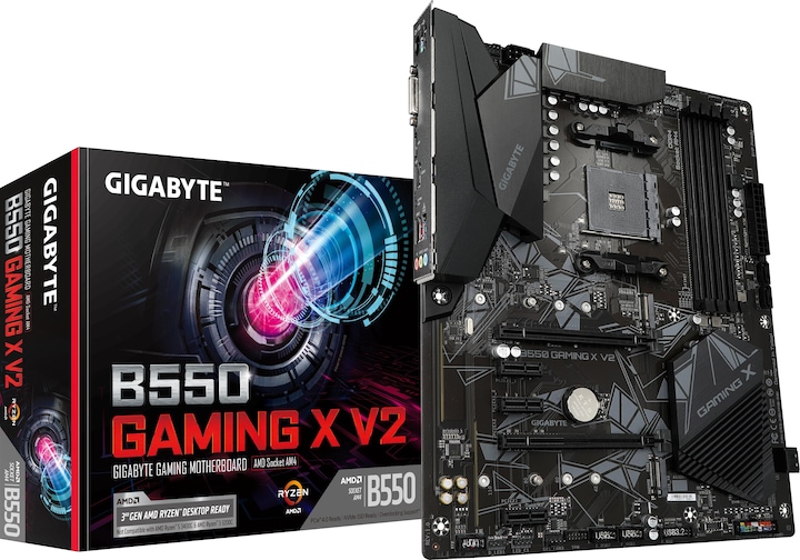 Gigabyte B550 GAMING X V2 (AM4, AMD B550, ATX)