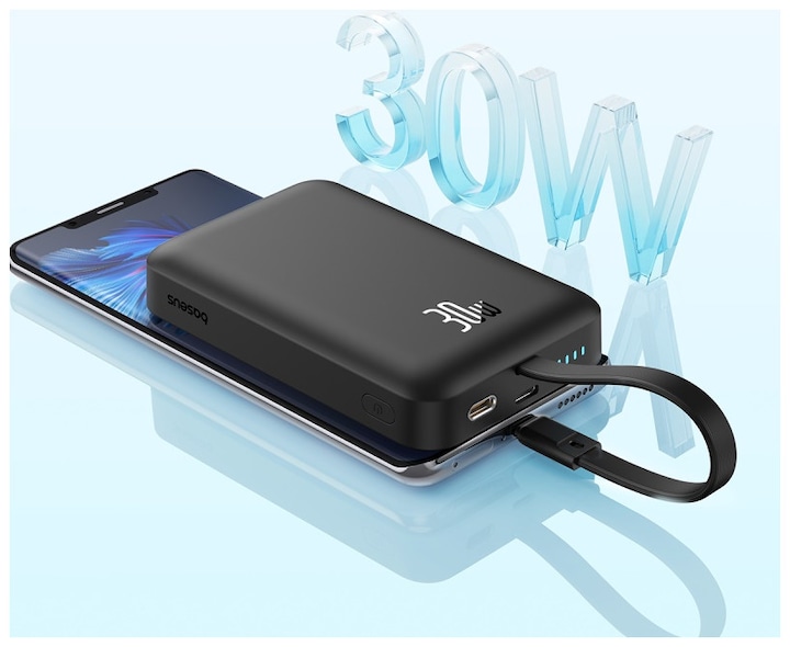 Immagine prodotto Baseus Powerbank Magnetic Mini 10000mAh 30W MagSafe (nero) (10000 mAh, 30 W, 37000 Wh)