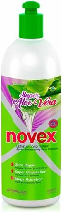 Actual product image Novex SUPER ALOE VERA leave-in conditioner 500 ml (500 ml)