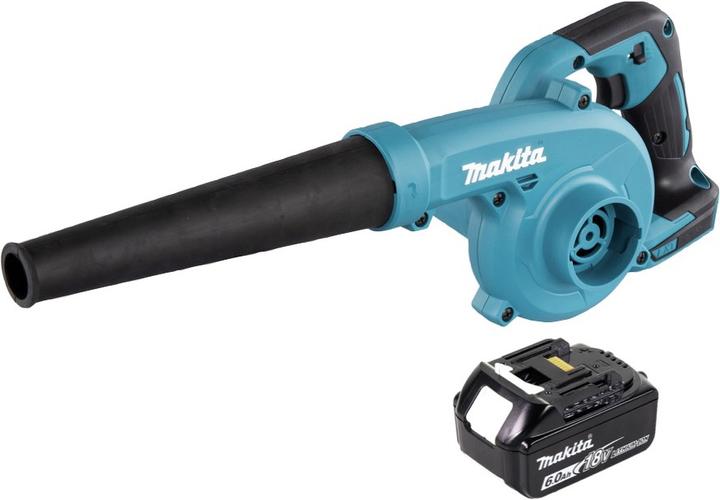 Productafbeelding Makita DUB 185 G1 Accu bladblazer 18 V + 1x accu 6.0 Ah - zonder lader (Oplaadbare batterij, Bladzuiger)