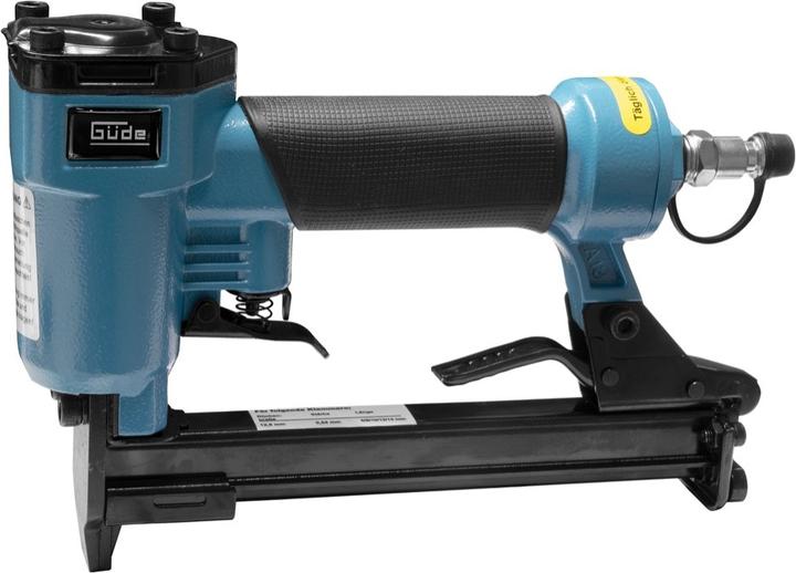 Actual product image Güde KN 14 Compressed air stapler IG 1/4" ( 40088 ) + 1800x staples + oil + safety goggles + case