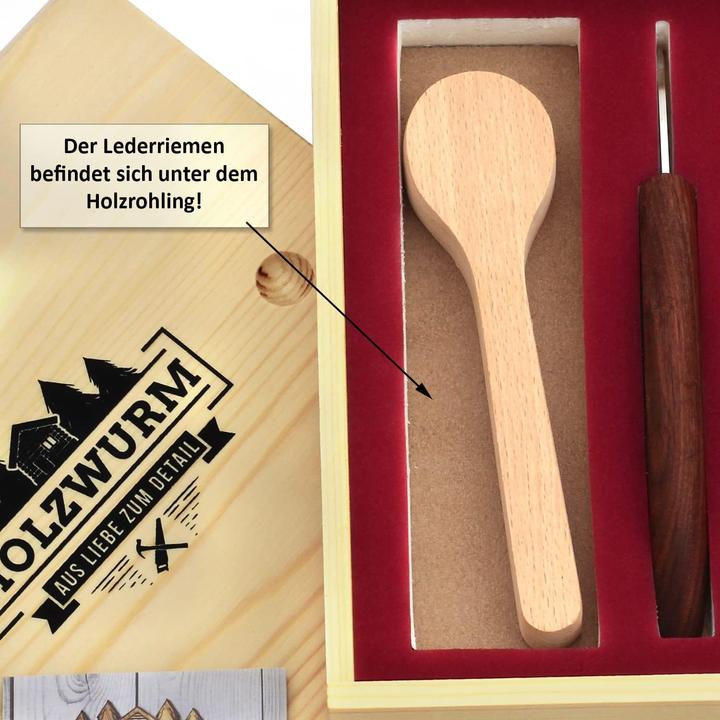 Image du produit Holzwurm Schnitzmesser Set