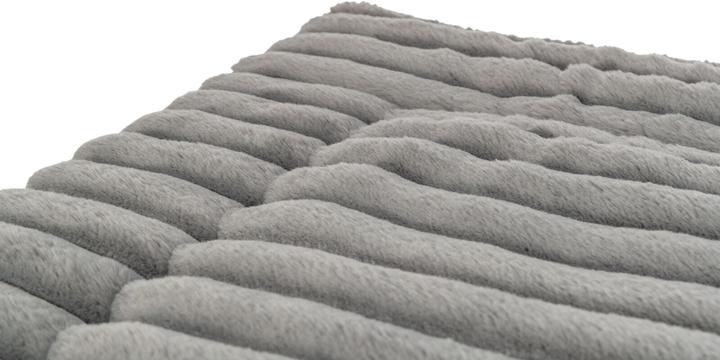 Actual product image Trixie Liegematte Lonni Rib Samt Grau (Cat, Dog)