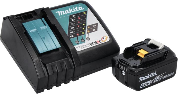 Produktbild Makita DML 812 RG1 Akku LED Handstrahler 18 V 1250 lm + 1x Akku 6,0 Ah + Ladegerät (1250 lm)