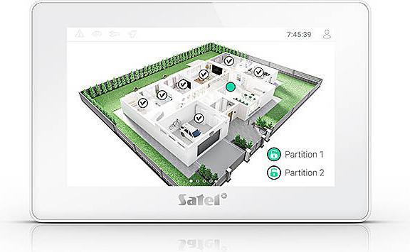 Image du produit Satel Pavé Numérique à écran Tactile Integra/Int-Tsh2-W