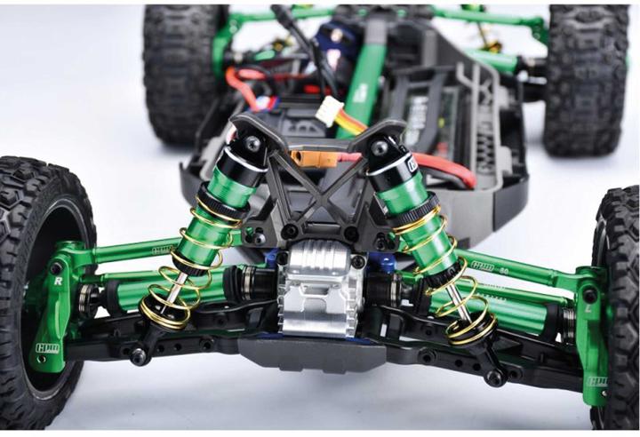 Produktbild GPM Alu C-Hubs vorne orange Traxxas Jato 4x4