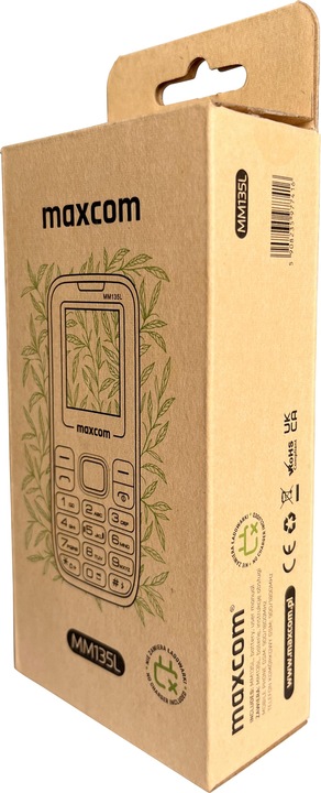 Produktbild Maxcom Telefon MM 135L Dual sim USB C (1.77", 2G)