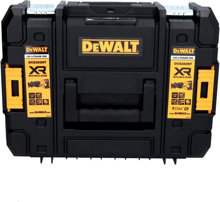 Image du produit DeWalt DCS 382 NT Scie réversible sans fil Scie sabre 18 V Brushless + 1x batterie 5,0 Ah + TSTAK - sans