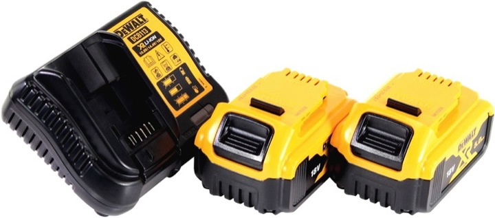 Produktbild DeWalt DCL 045 P2 Akku Lampe LED KFZ Leuchte 12 / 18 V 1700 lm 0-360 Grad drehbare Halterung + 2x Ak