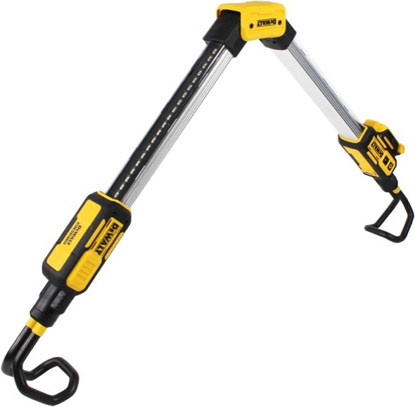 Produktbild DeWalt DCL 045 P2 Akku Lampe LED KFZ Leuchte 12 / 18 V 1700 lm 0-360 Grad drehbare Halterung + 2x Ak