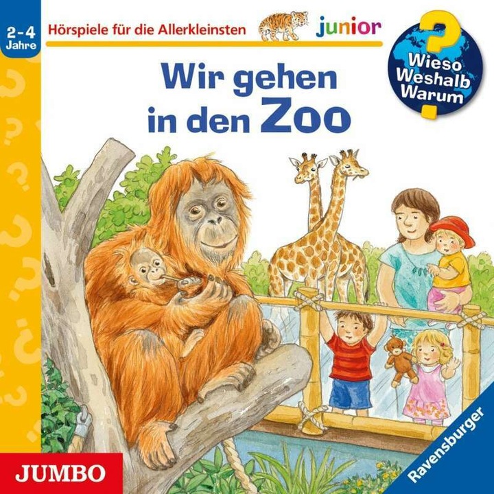 Produktbild Jumbo Wir gehen in den Zoo (Patricia Mennen, Marion Elskis, Marlon Bartel, Ursula Weller, Deutsch)