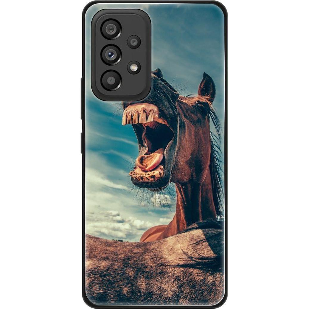 König Design Hülle Handy Schutz für Samsung Galaxy A53 5G Case Cover Tasche Bumper Etuis TPU (Samsung Galaxy A53 5G), Sm...