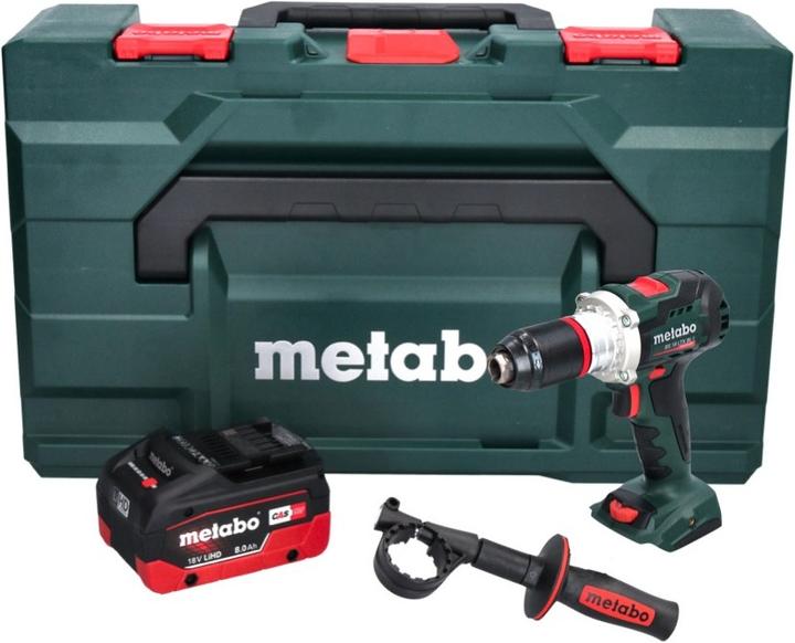 Actual product image Metabo BS 18 LTX BL I cordless drill driver 18 V 130 Nm + 1x battery 8.0 Ah + metaBOX - without charger (Rechargeable battery operated)
