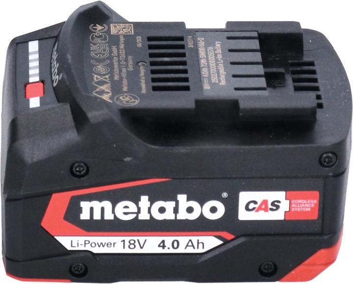 Produktbild Metabo Akku Set 4x Li-Power Akkupack 18 V 4,0 Ah CAS Li-Ion ( 4x 625027000 ) mit Ladestandsanzeige (18 V)