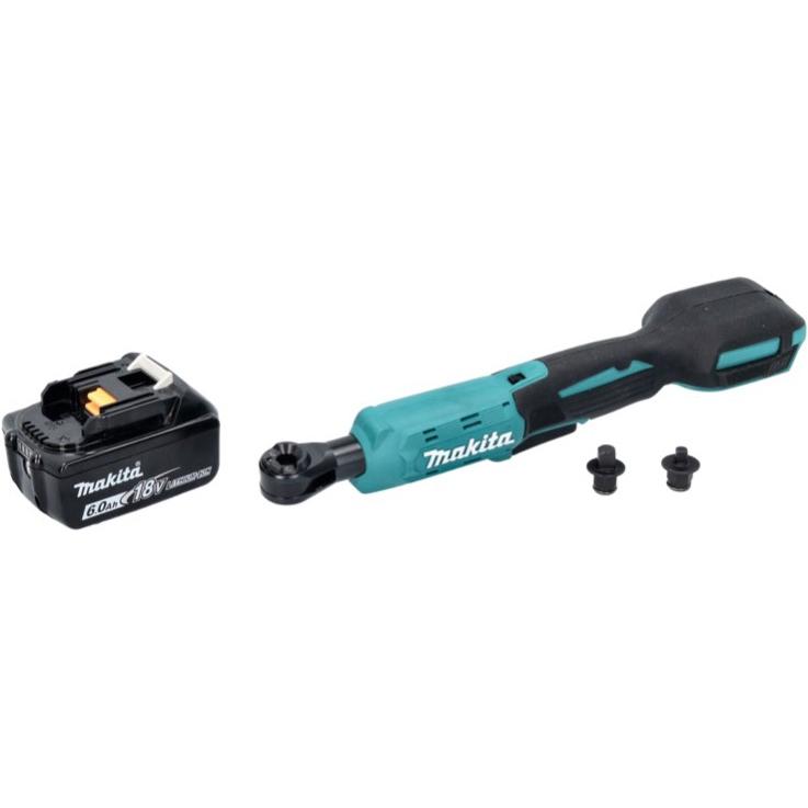 Thumbnail - Makita, Bohrmaschine + Akkuschrauber, DWR 180 G1 Akku Ratschenschrauber 18 V 47,5 Nm 1/4" 3/8" + 1x Akku 6,0 Ah - ohne L...