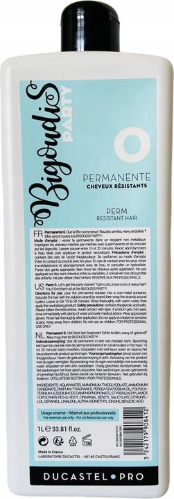 Actual product image Ducastel Pro Permanent Wave Liquid (200 ml)