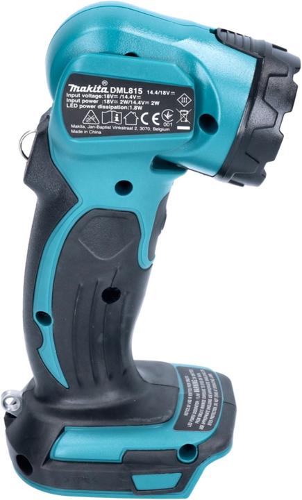 Productafbeelding Makita DEADML 815 RT1 LED batterij handlamp 14.4 - 18 V 160 lm + 1x batterij 5.0 Ah + lader (160 lm)