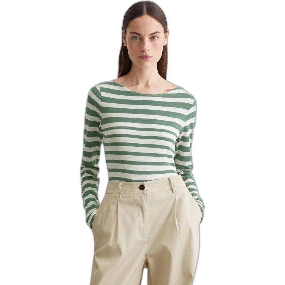 Thumbnail - Marc O'Polo, Damen, Shirt, Langarmshirt, Mehrfarbig, (M)