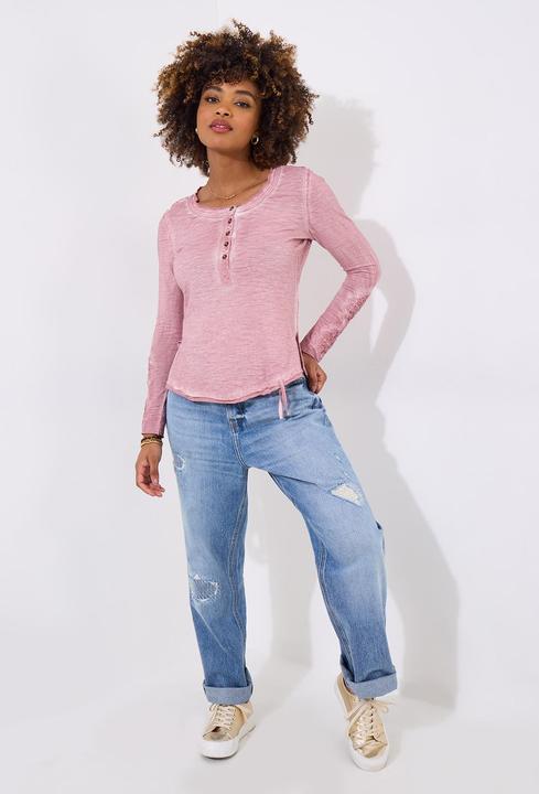 Produktbild Joe Browns Crochet Patch Henley Top (44)