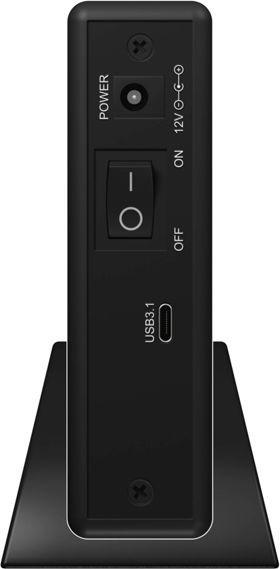 Actual product image Icy Box Enclosure for 1x HDD with LED ring, IB-377-C31 (3.5")