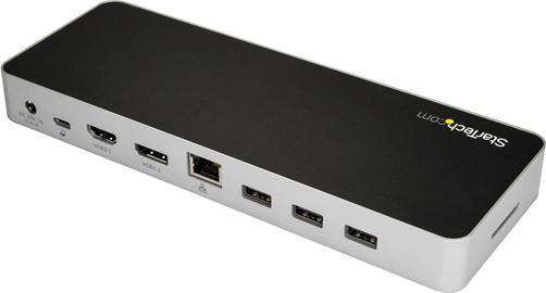 Image du produit StarTech Station d'accueil USB-C Triple Moniteur UHD 4K (USB-C, 4 ports)