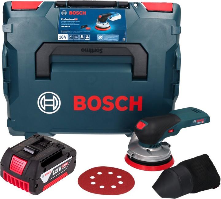Actual product image Bosch Professional GEX 18V-125 (Eccentric grinder)