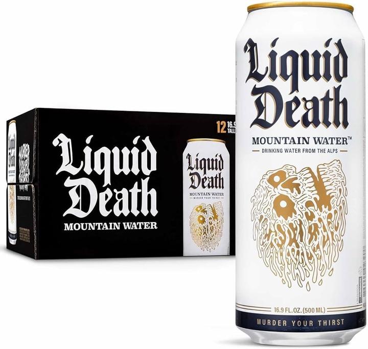 Actual product image Liquid Death Mountain Water (12 x 50 cl)