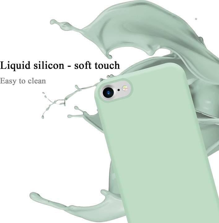 Actual product image Cadorabo TPU Liquid Silicone Case Cover (Apple iPhone 7, Apple iPhone SE (2nd Gen))