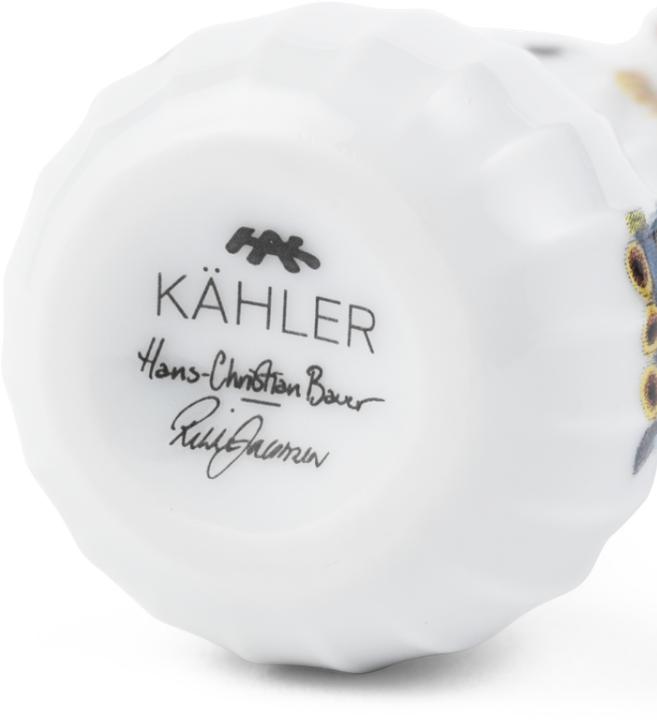 Actual product image Kähler Hammershoi Jul decorative figure hanging snow boy